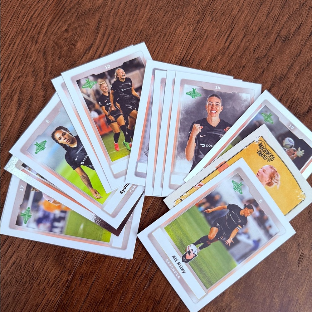 NWSL Angel City Soccer Trading Cards Collection